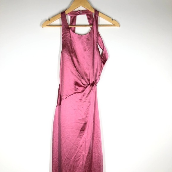For Love And Lemons Tahlia Maxi Dress Pink NWT XS - Picture 7 of 15